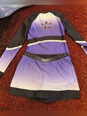 💜 Rebel’s Star Cheer Uniform Dress Youth Medium ✨📣